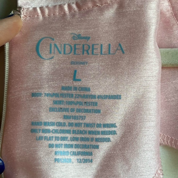 Cinderella Pink and White Butterfly Dress - Picture 7 of 7